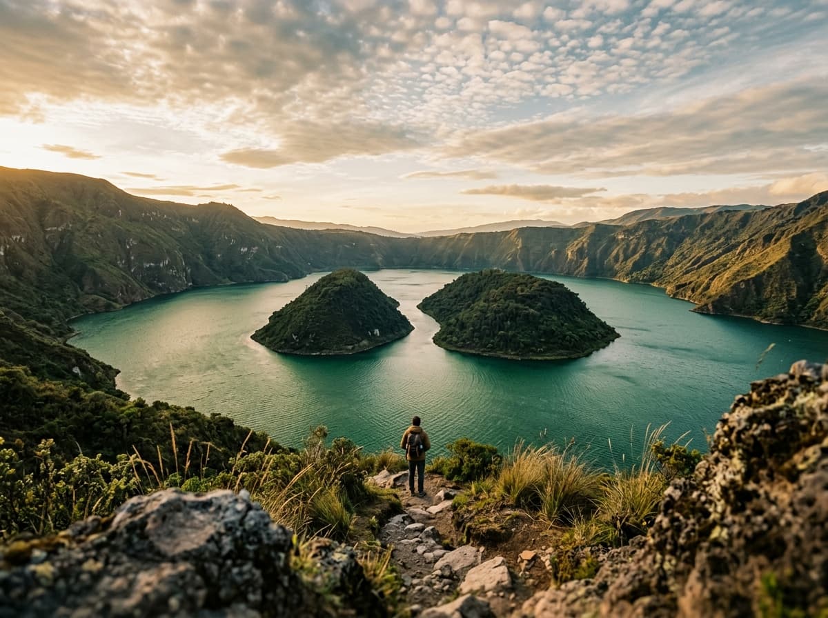 Otavalo Market & Cuicocha Lake — view 2