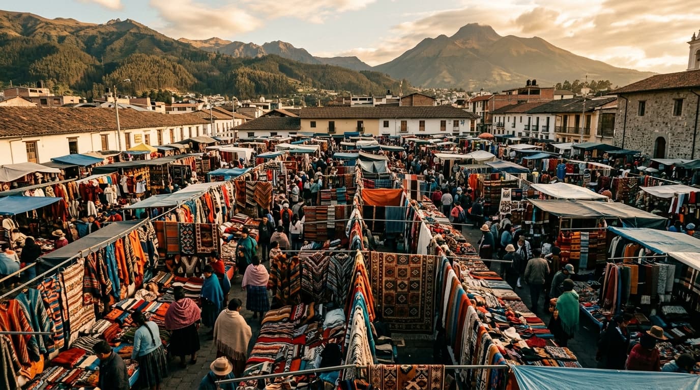 Otavalo Market & Cuicocha Lake